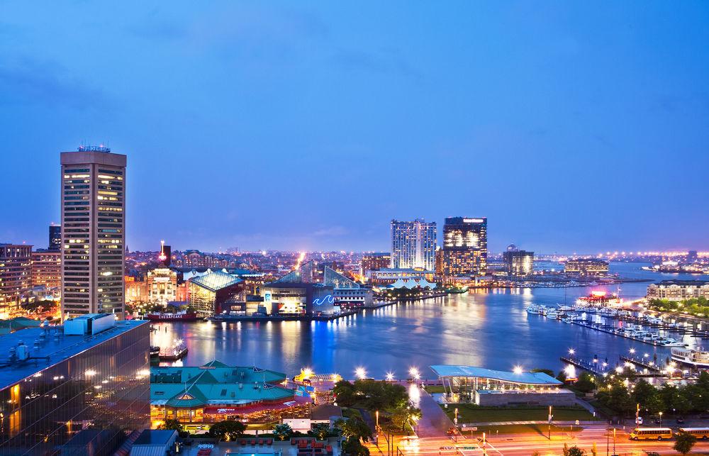 Sheraton Inner Harbor Hotel Baltimore Exterior foto