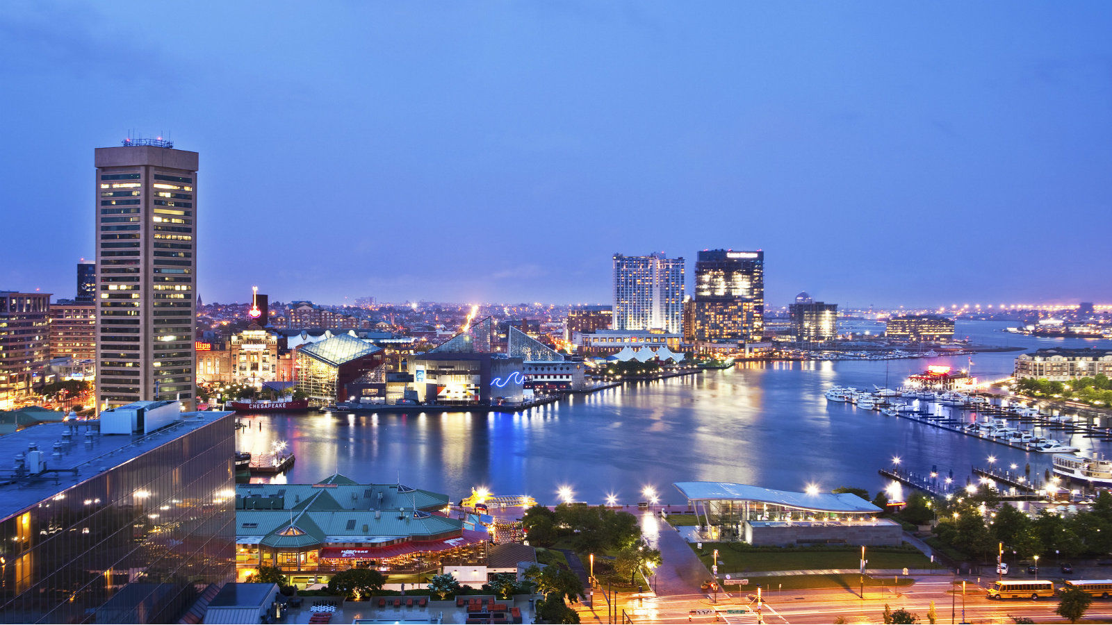 Sheraton Inner Harbor Hotel Baltimore Exterior foto